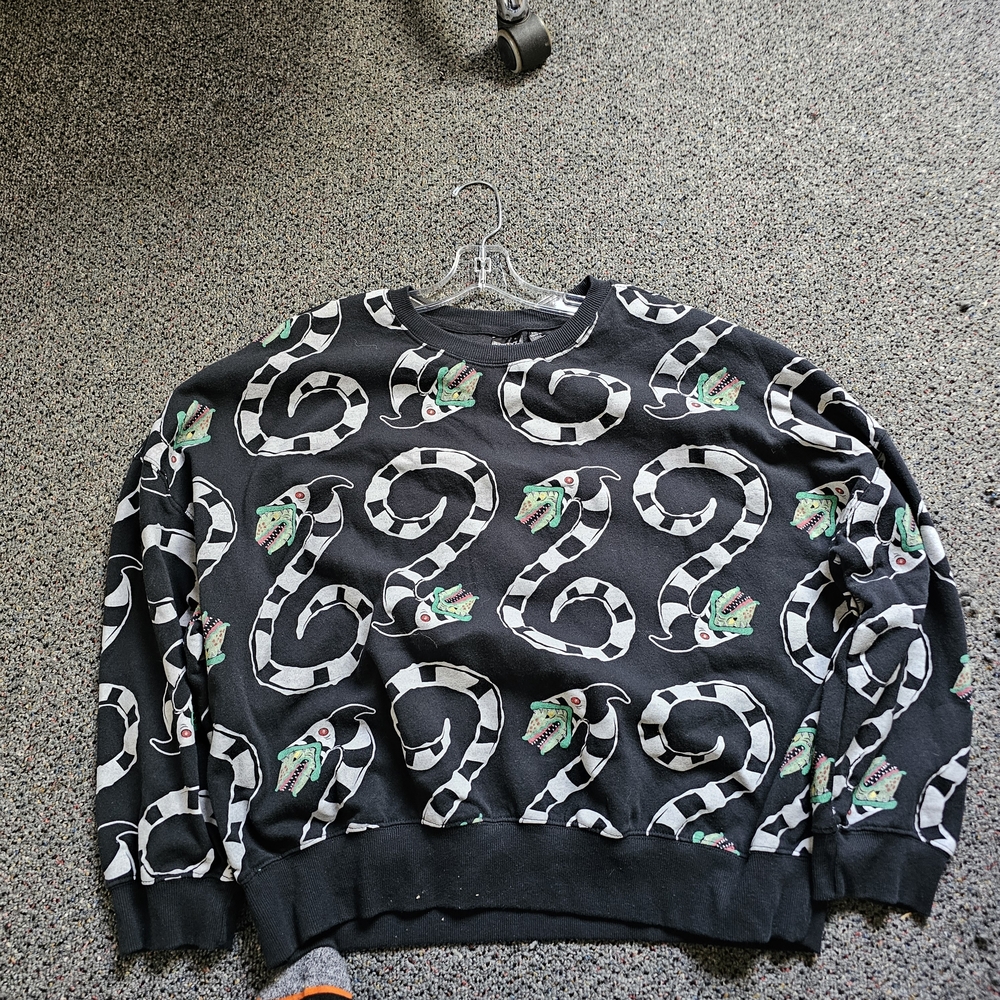 Beetle Juice AOP Crew Neck